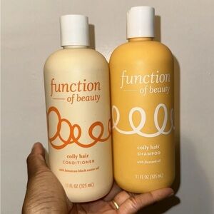 Function of Beauty COILY HAIR Shampoo & Conditioner 11 fl oz Each